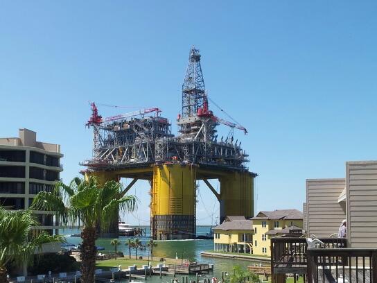 Fixed platform Oil Rig 