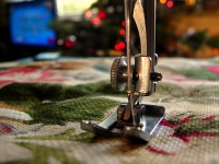 sewing machine closer look