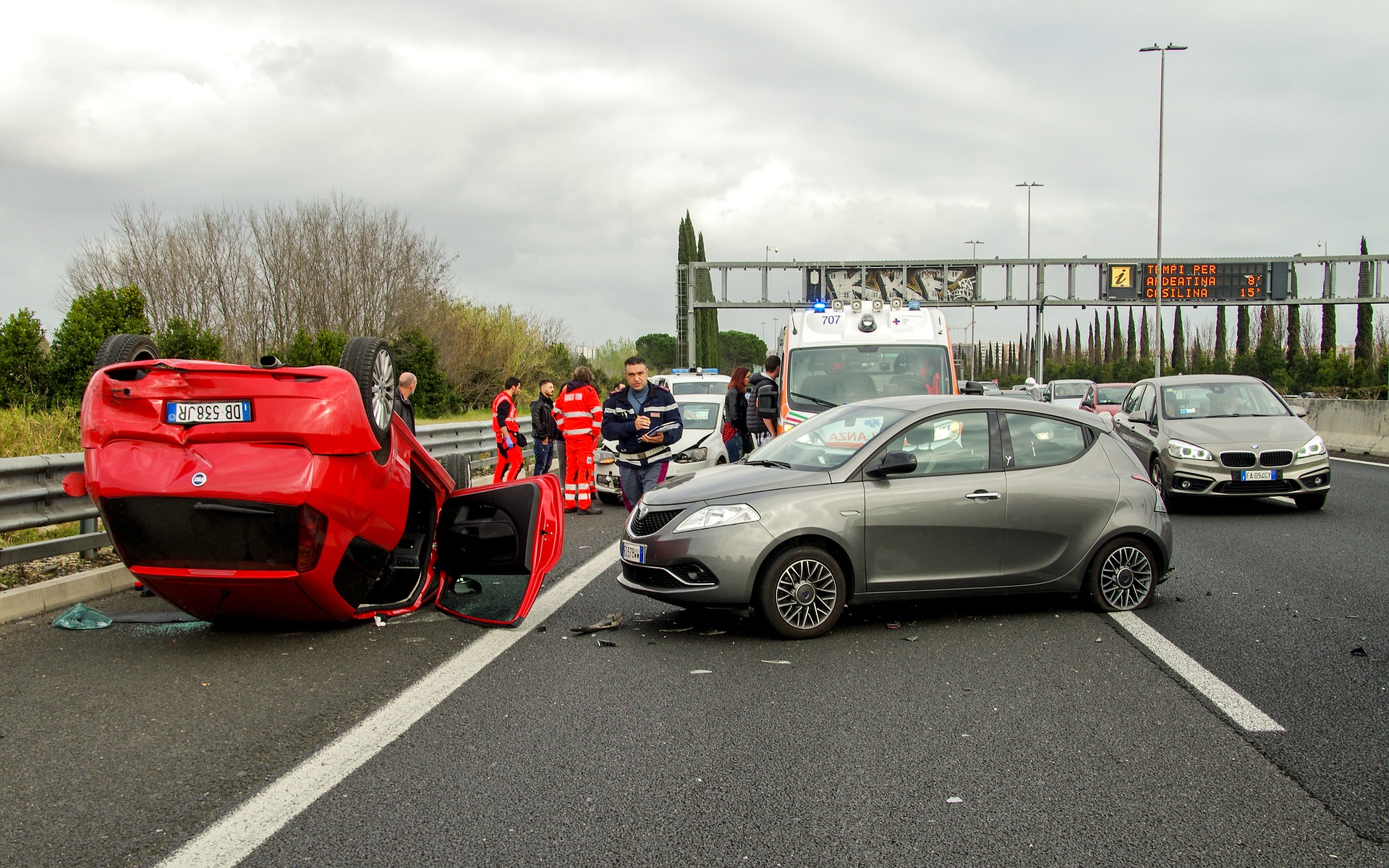 rollover accident